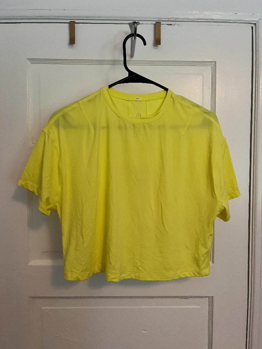 Lululemon Electric Lemon Yellow Abrasion-Resistant Training T-Shirt